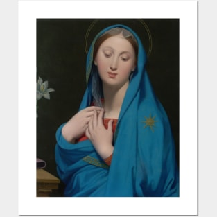 Virgin of the Adoption by Jean-Auguste-Dominique Ingres Posters and Art